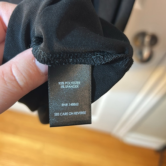 torrid Studio Knit High Neck Asymmetrical Cut Out Top size 3X - Picture 6 of 6